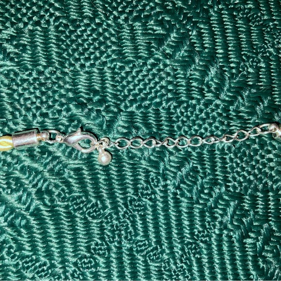 Necklace with Earrings, Enamel Flower and Ladybug - Picture 9 of 9